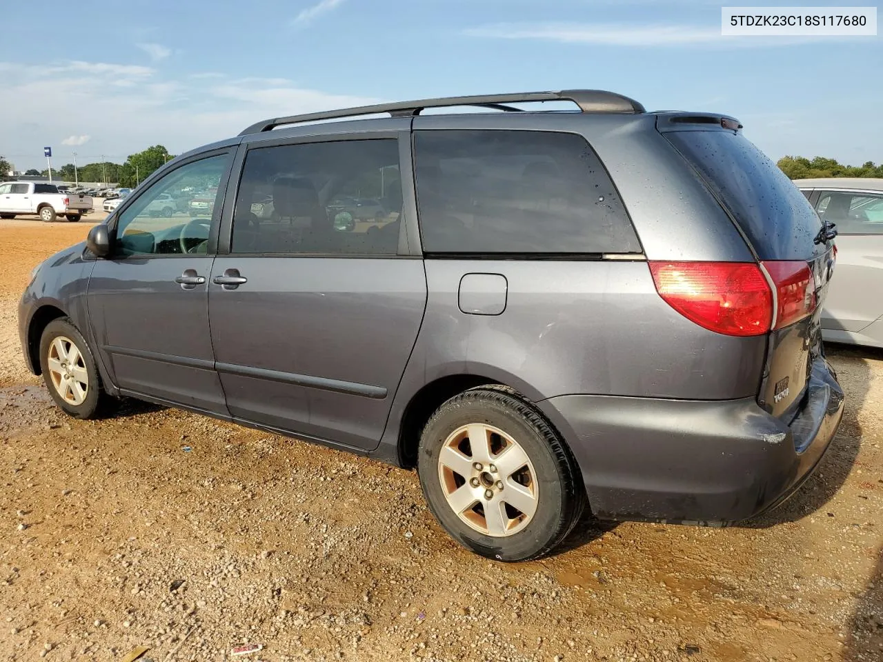 5TDZK23C18S117680 2008 Toyota Sienna Ce