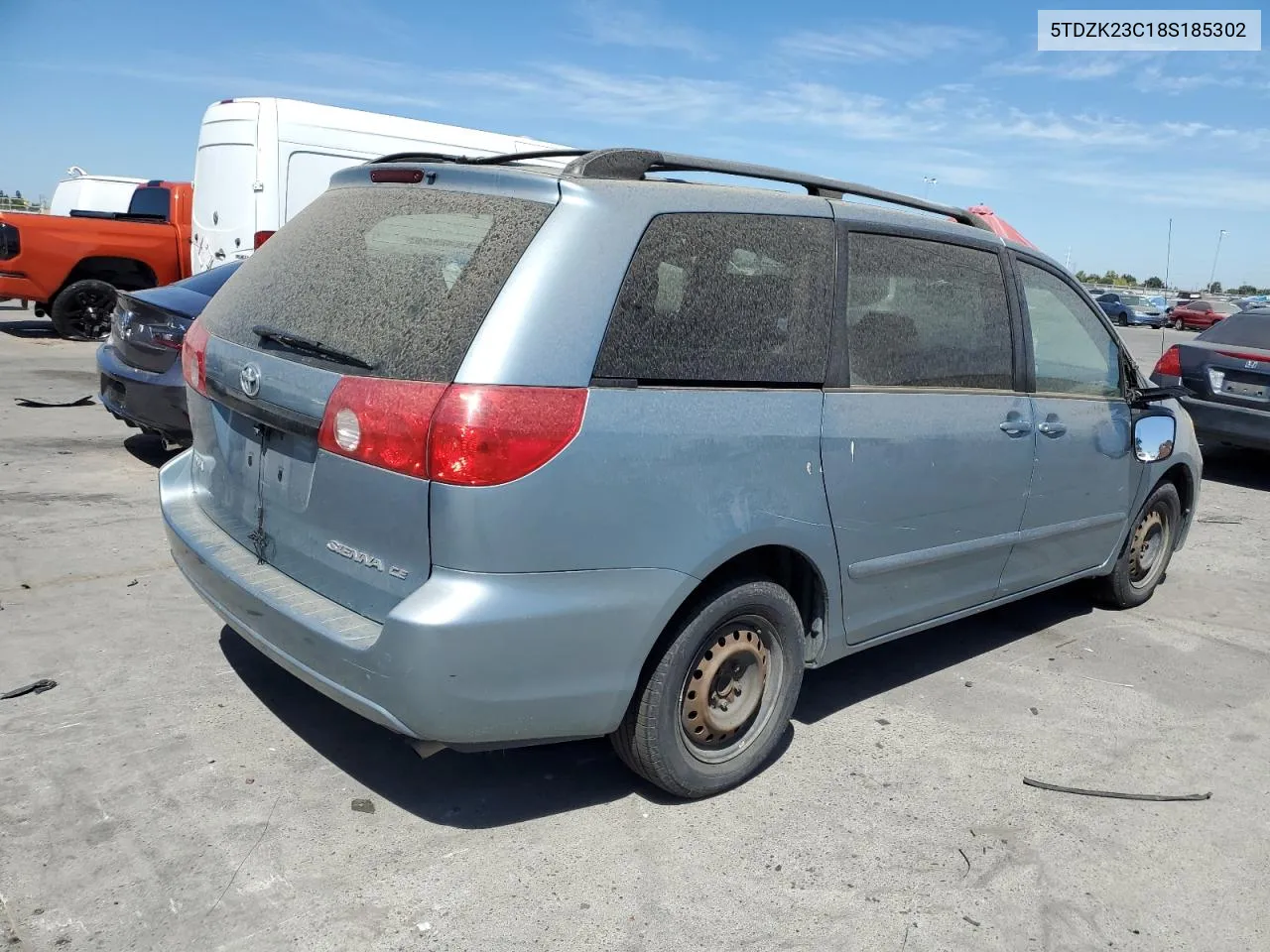 5TDZK23C18S185302 2008 Toyota Sienna Ce