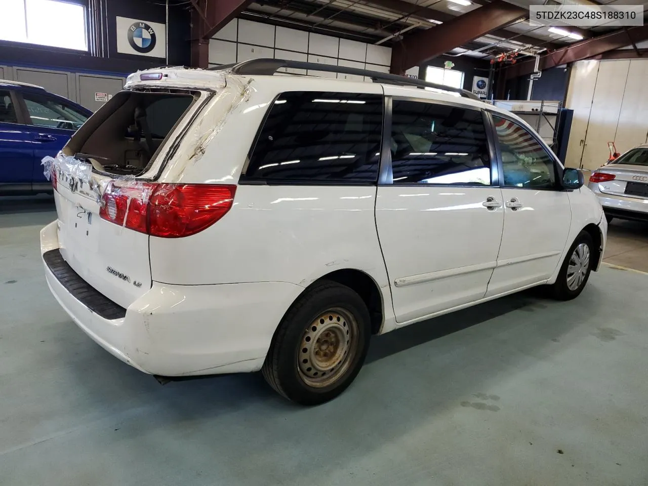 5TDZK23C48S188310 2008 Toyota Sienna Ce