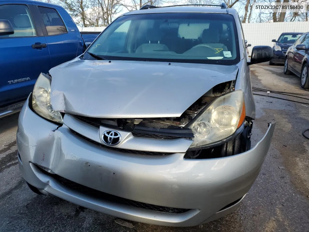 5TDZK23C78S158430 2008 Toyota Sienna Ce