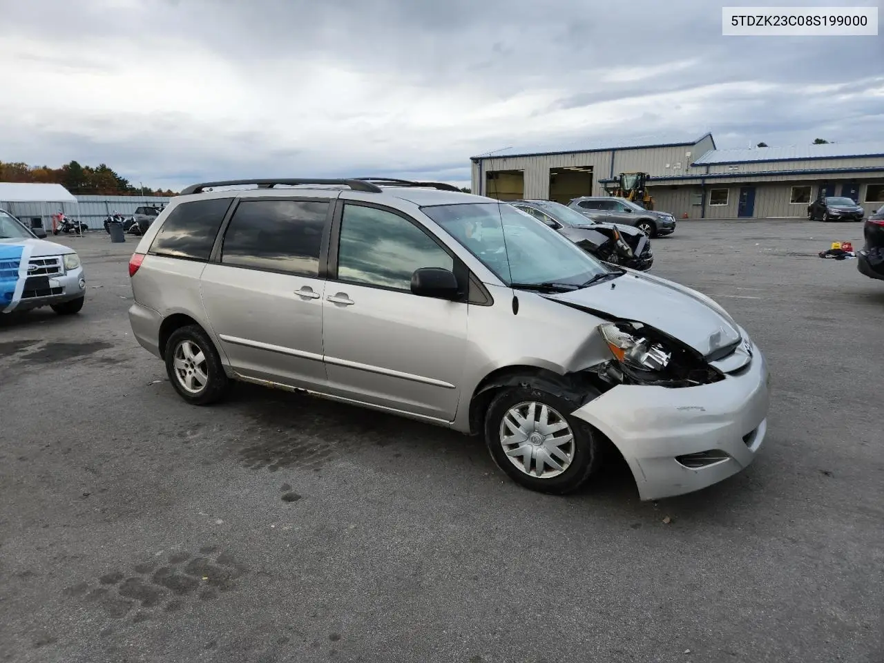 5TDZK23C08S199000 2008 Toyota Sienna Ce