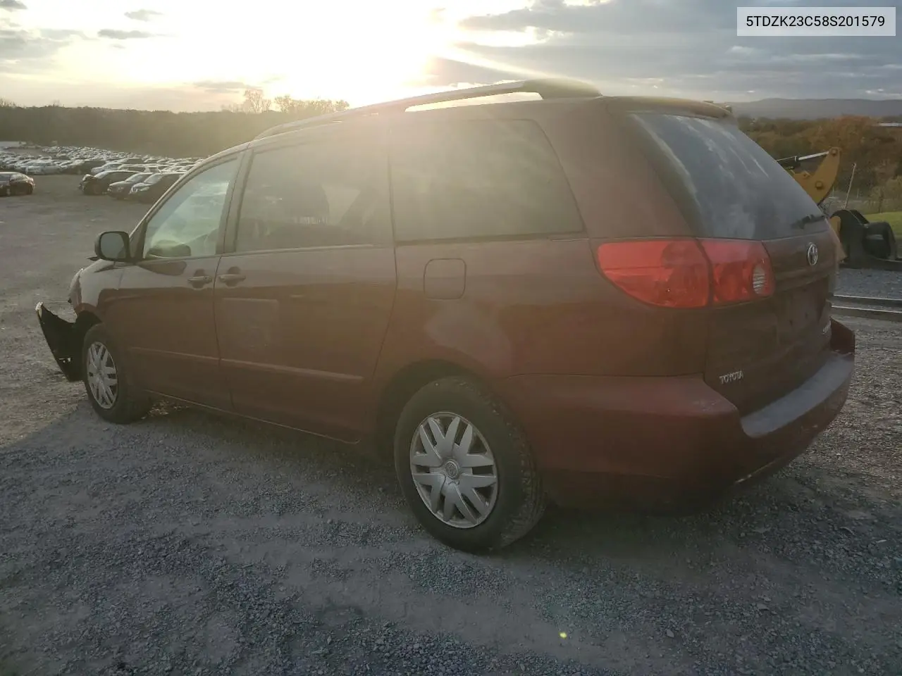 5TDZK23C58S201579 2008 Toyota Sienna Ce