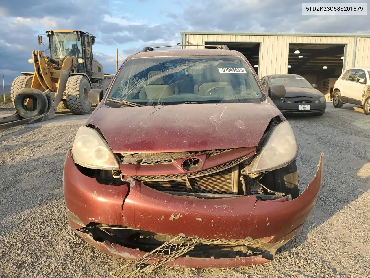 5TDZK23C58S201579 2008 Toyota Sienna Ce