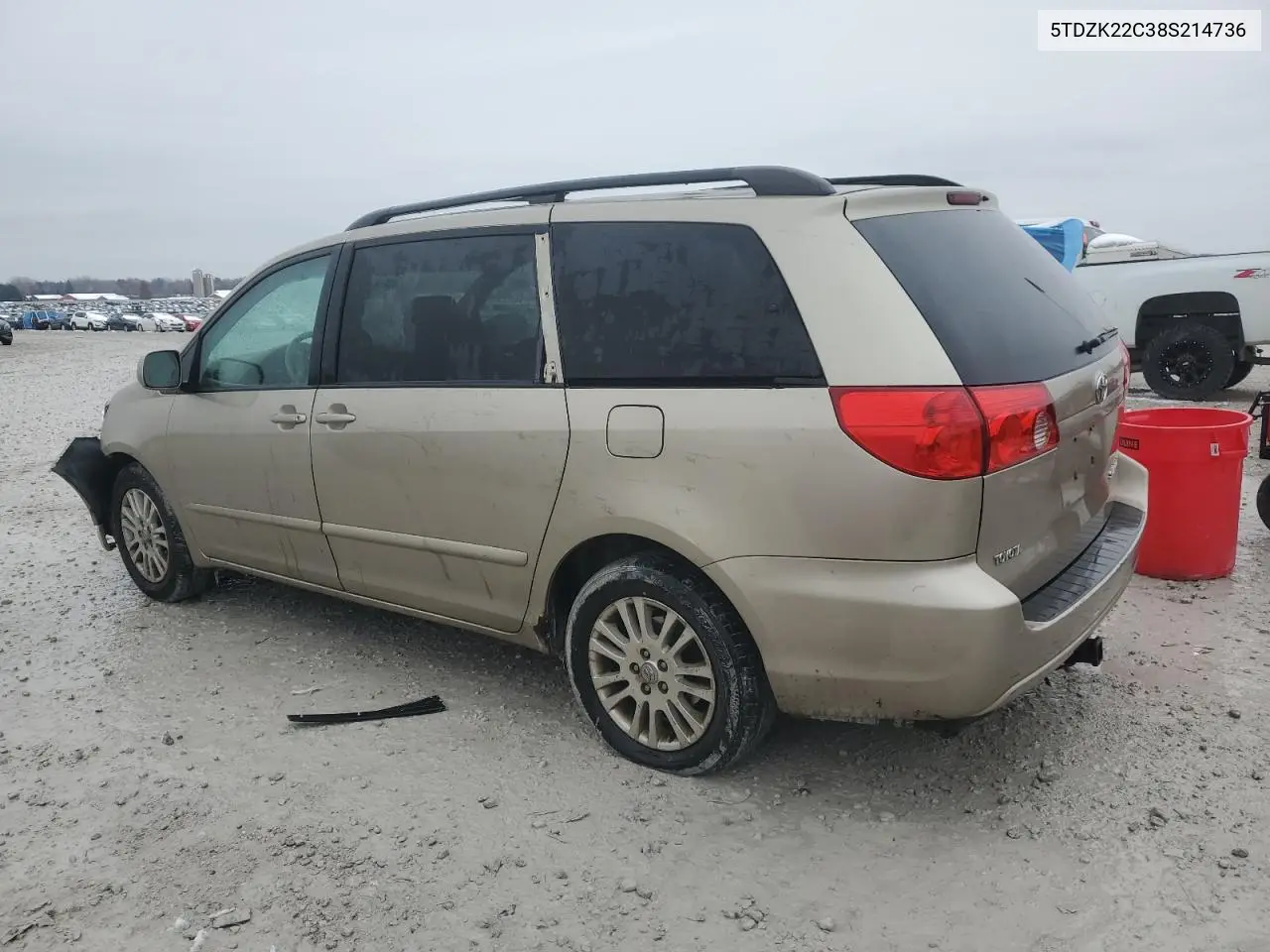 5TDZK22C38S214736 2008 Toyota Sienna Xle