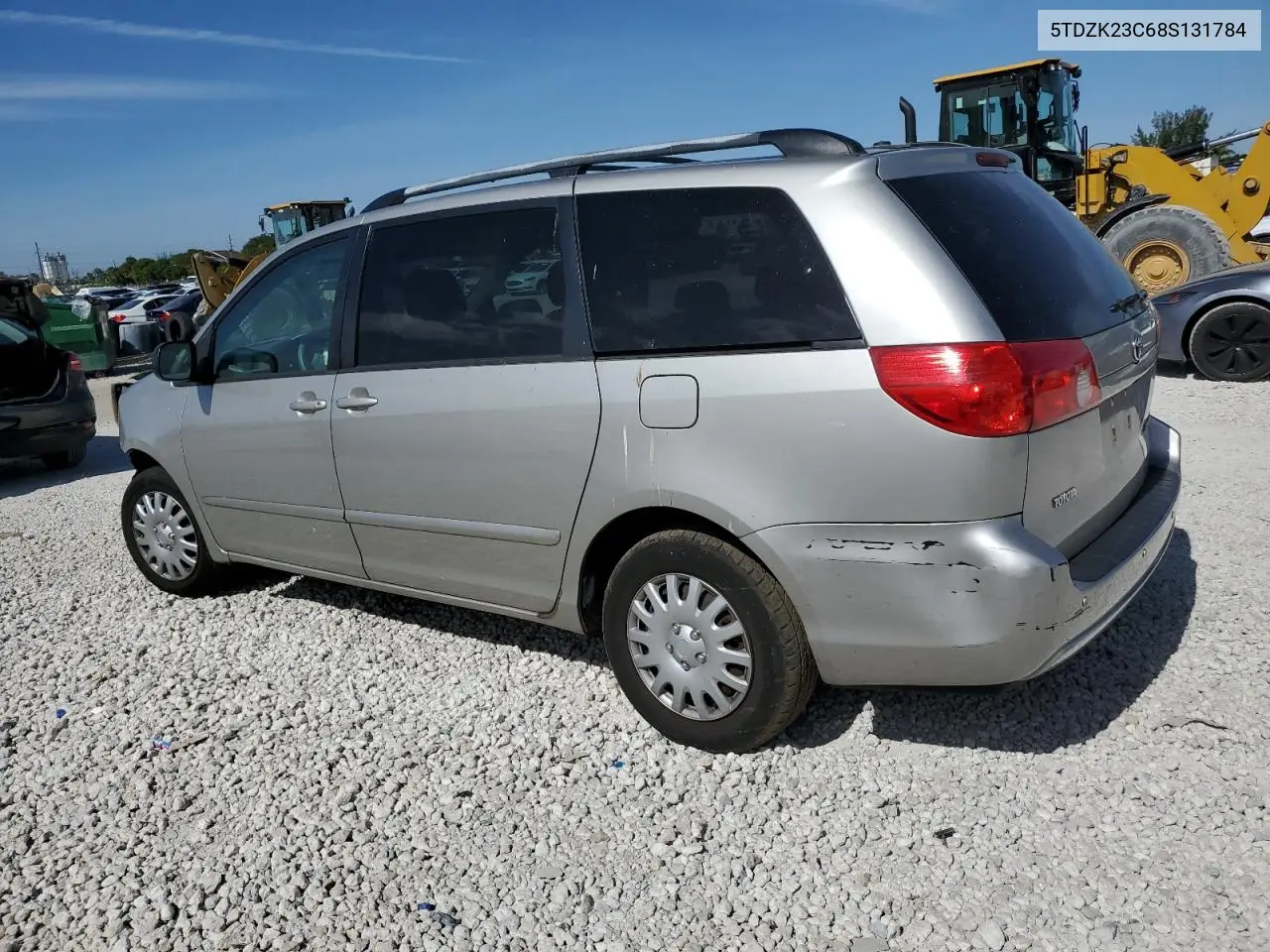 5TDZK23C68S131784 2008 Toyota Sienna Ce