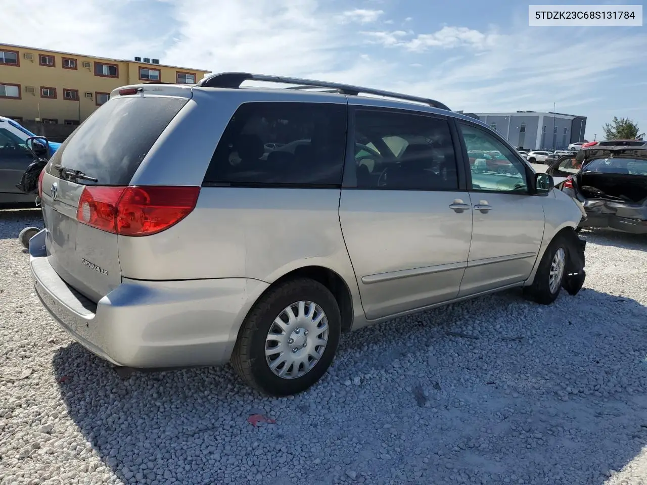 5TDZK23C68S131784 2008 Toyota Sienna Ce