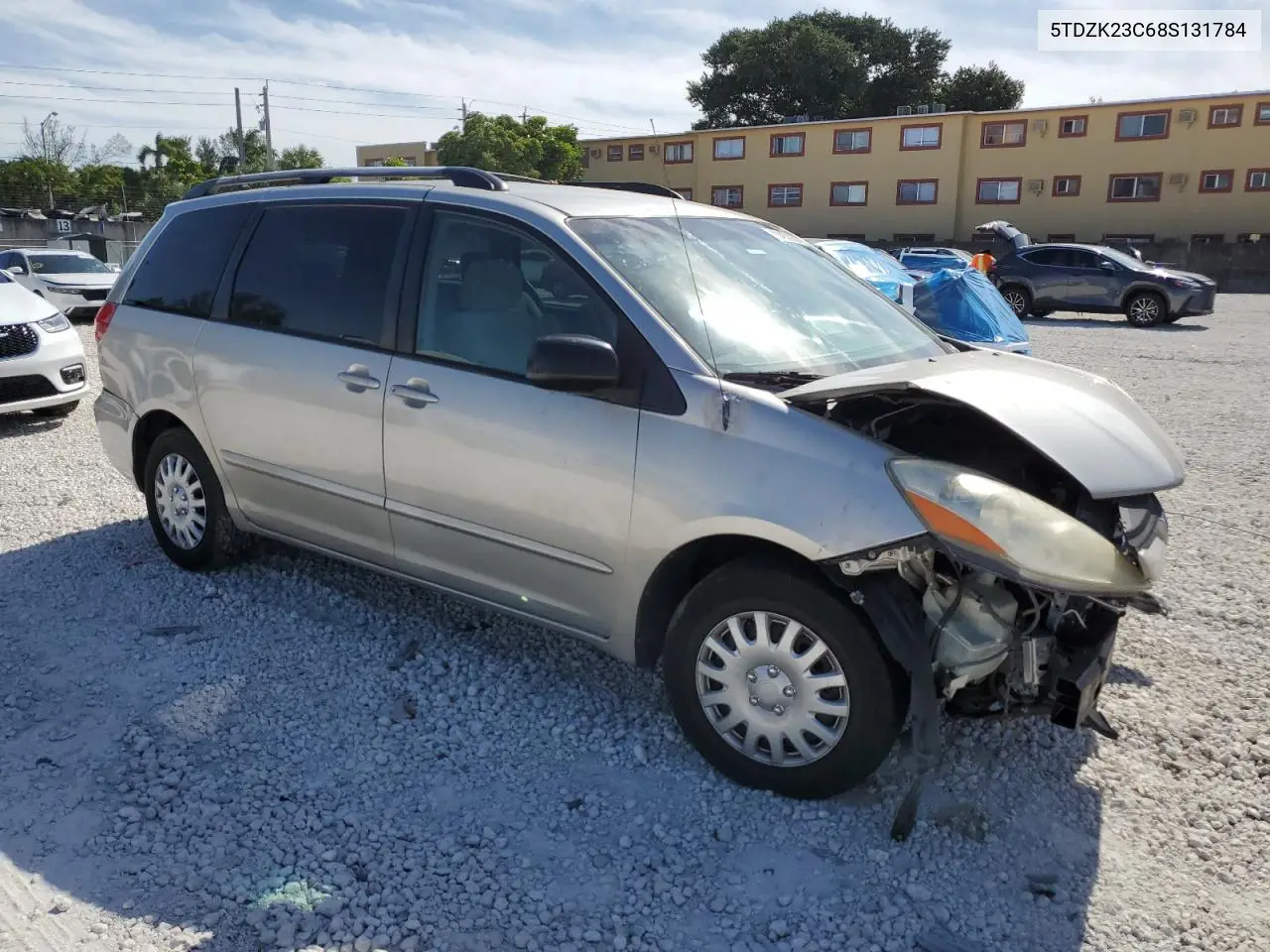 5TDZK23C68S131784 2008 Toyota Sienna Ce