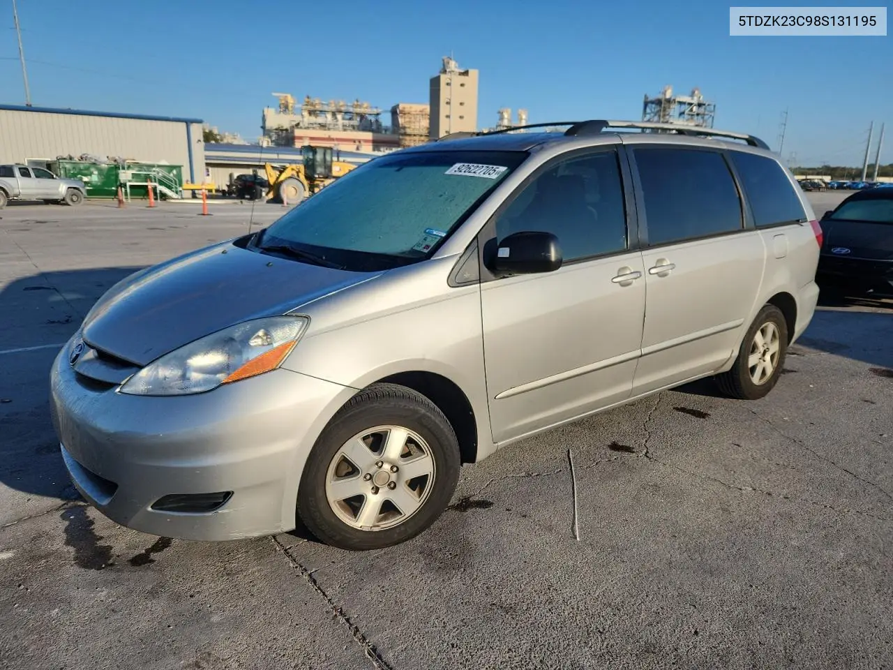 5TDZK23C98S131195 2008 Toyota Sienna Ce