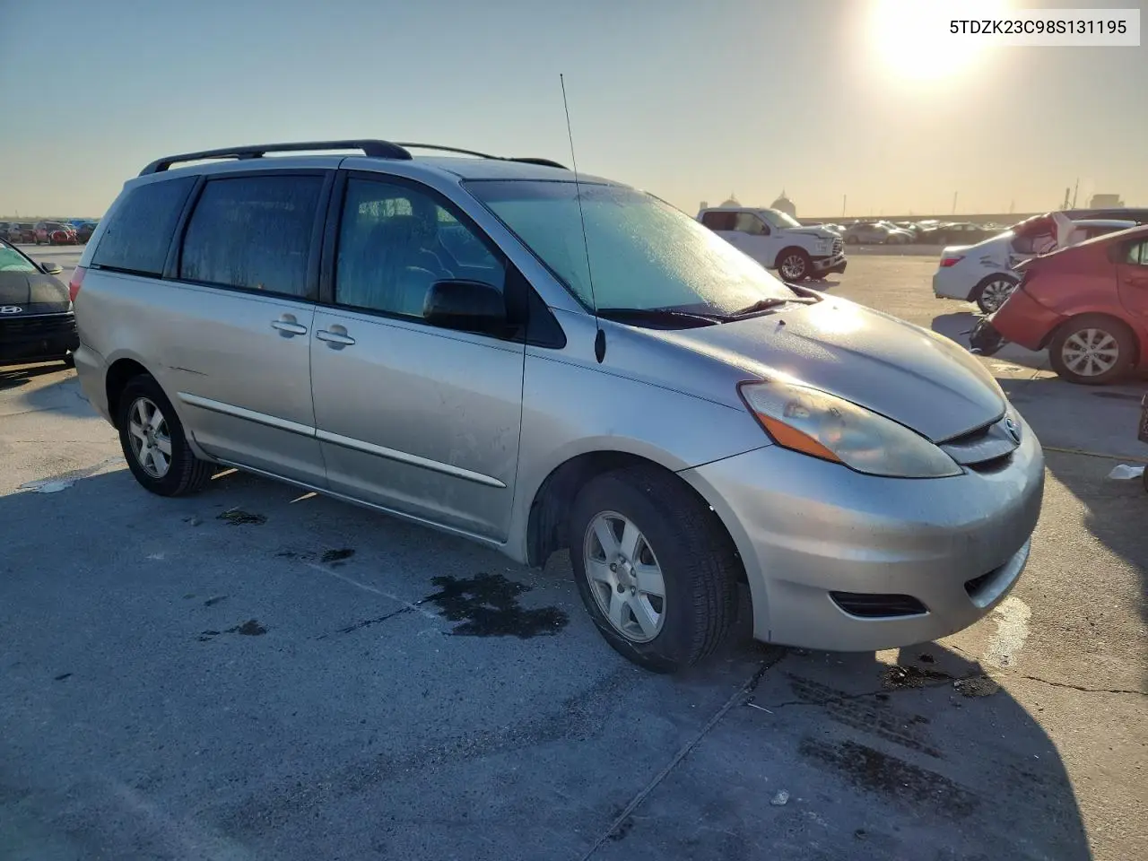 5TDZK23C98S131195 2008 Toyota Sienna Ce