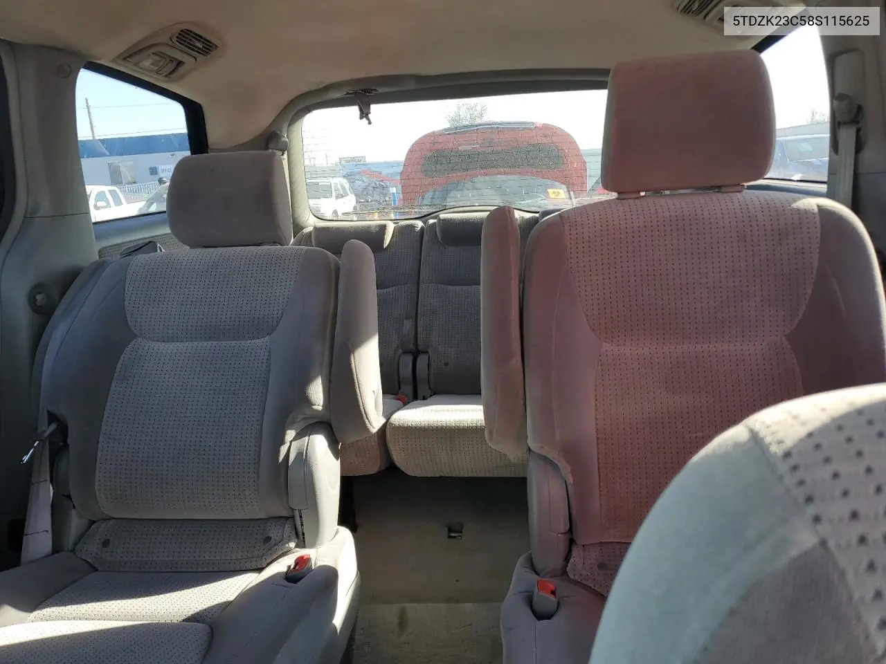 5TDZK23C58S115625 2008 Toyota Sienna Ce