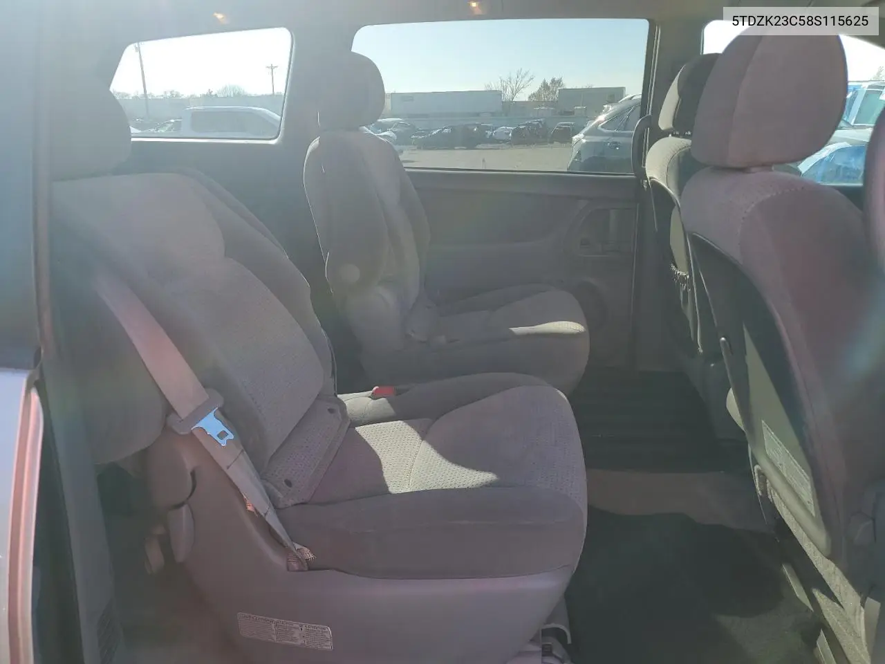 5TDZK23C58S115625 2008 Toyota Sienna Ce