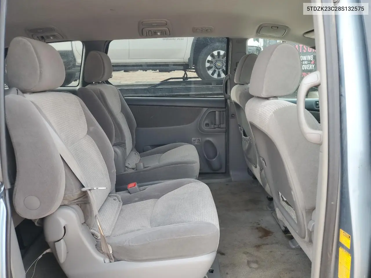 5TDZK23C28S132575 2008 Toyota Sienna Ce
