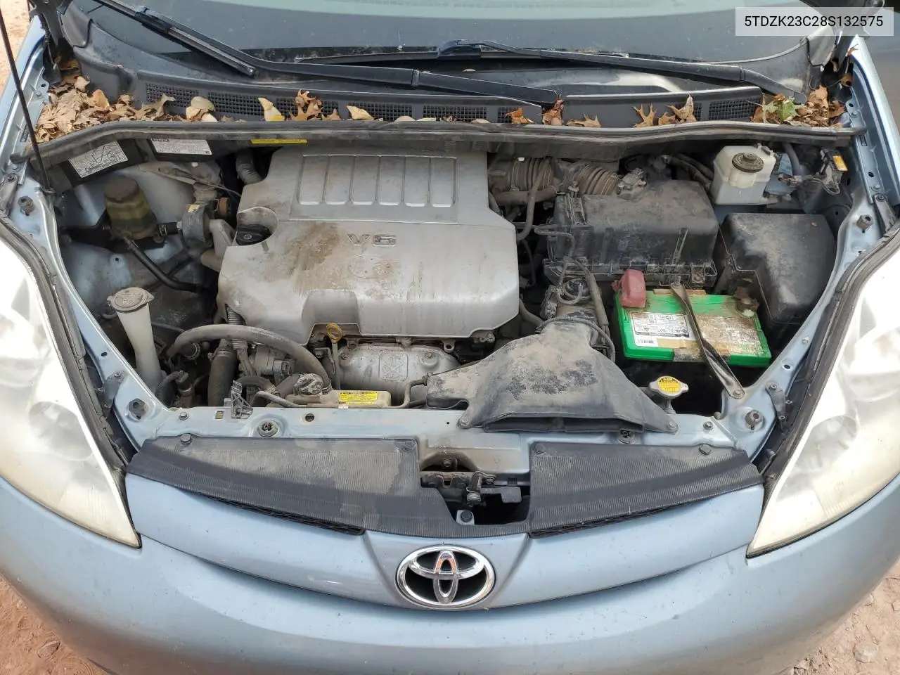 5TDZK23C28S132575 2008 Toyota Sienna Ce