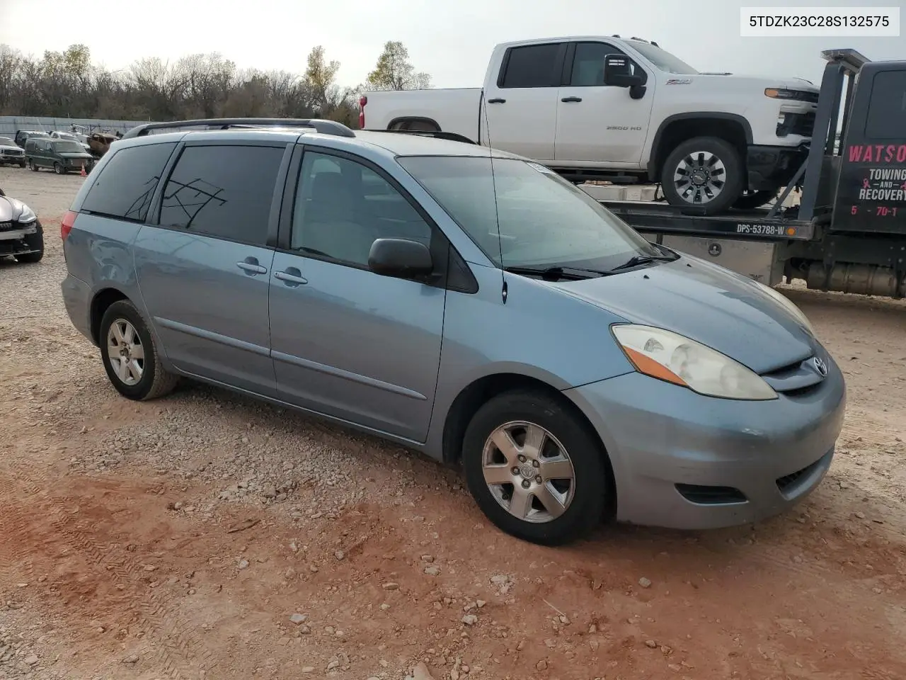 5TDZK23C28S132575 2008 Toyota Sienna Ce