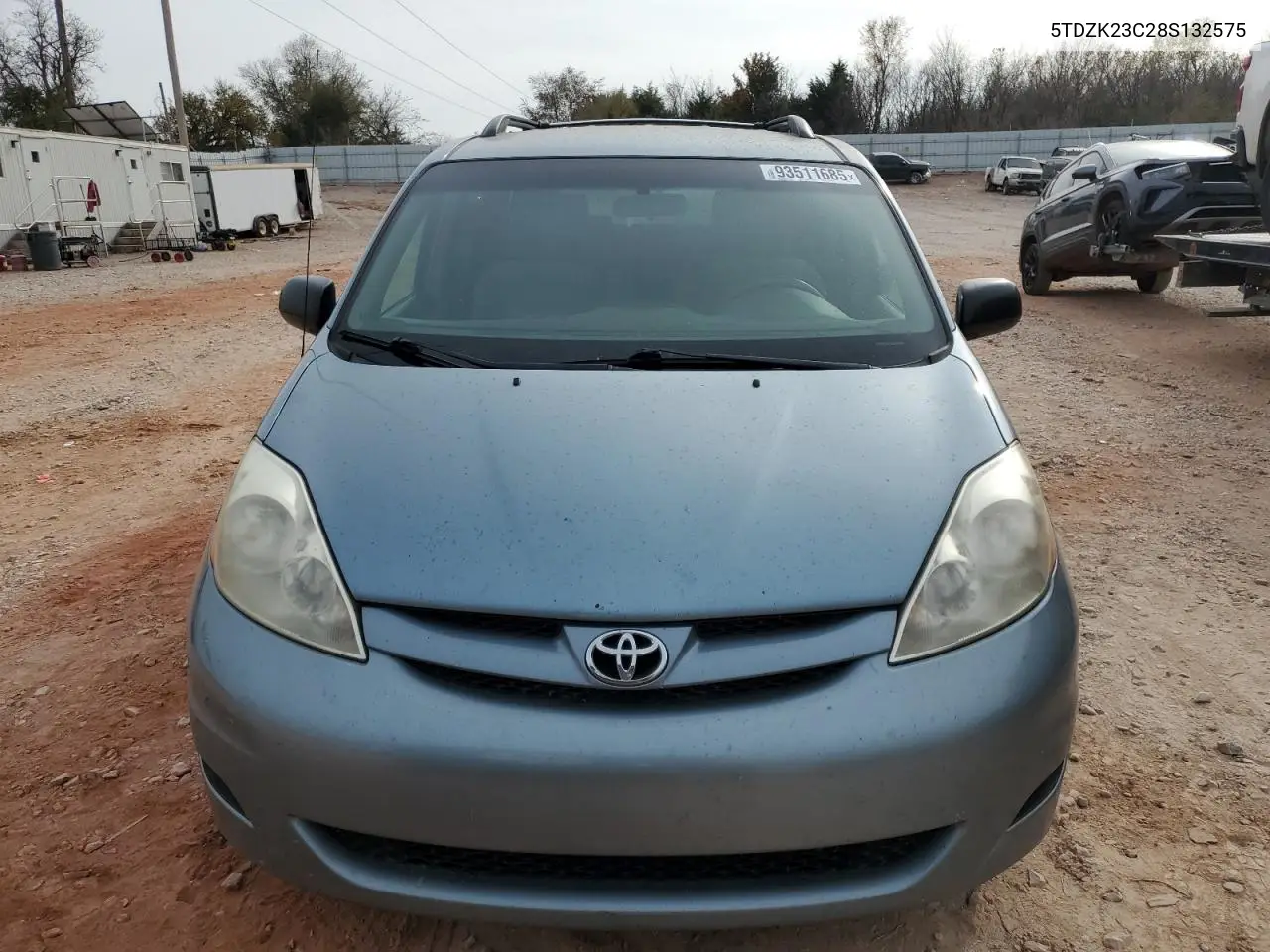 5TDZK23C28S132575 2008 Toyota Sienna Ce
