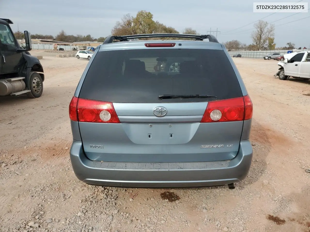 5TDZK23C28S132575 2008 Toyota Sienna Ce