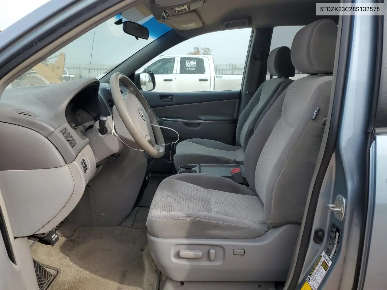 5TDZK23C28S132575 2008 Toyota Sienna Ce
