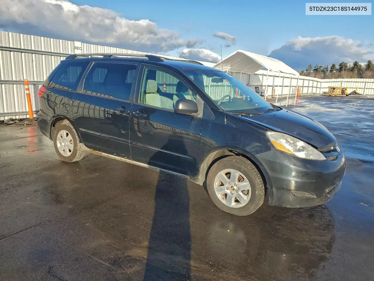 5TDZK23C18S144975 2008 Toyota Sienna Ce