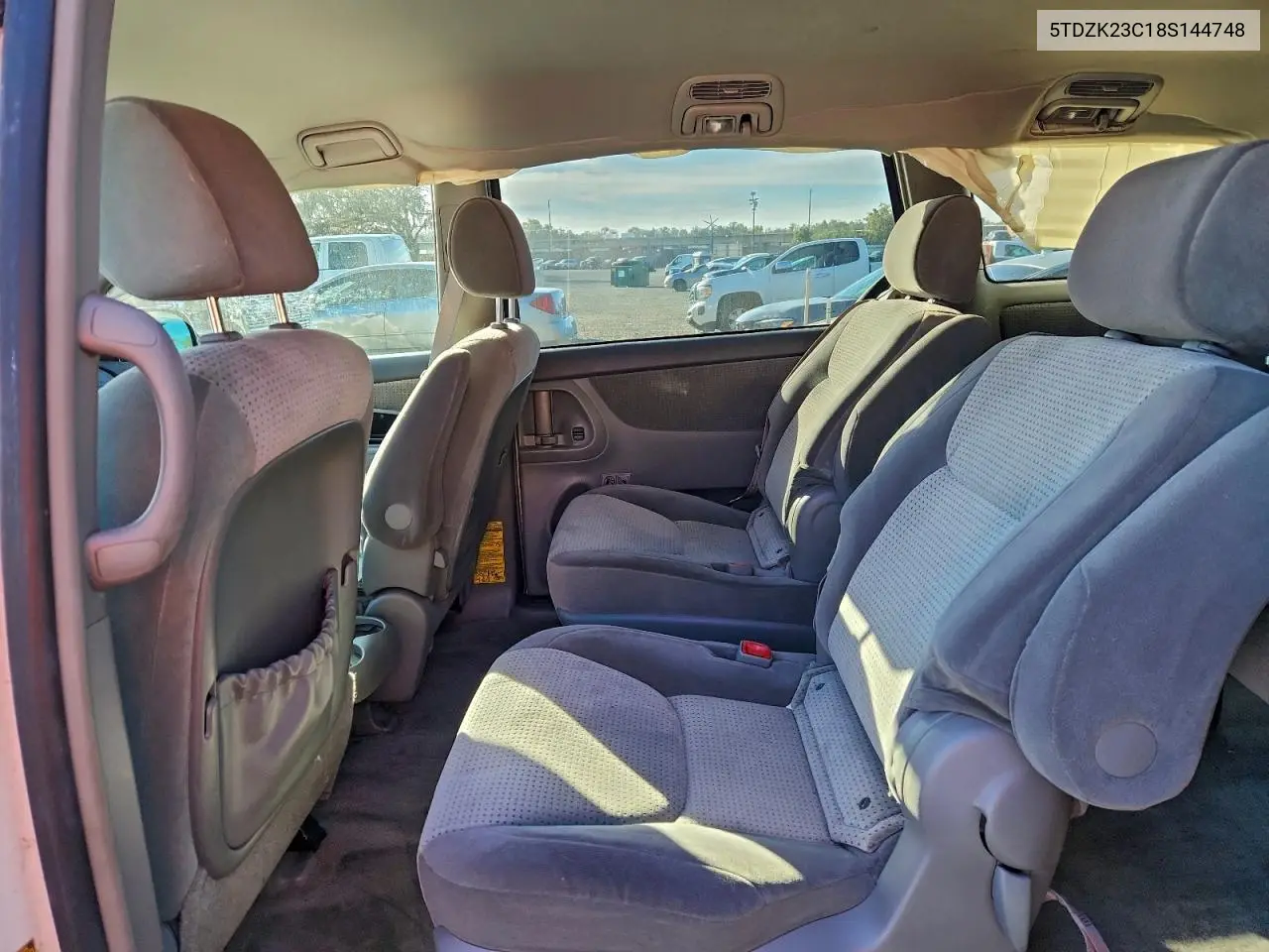 5TDZK23C18S144748 2008 Toyota Sienna Ce