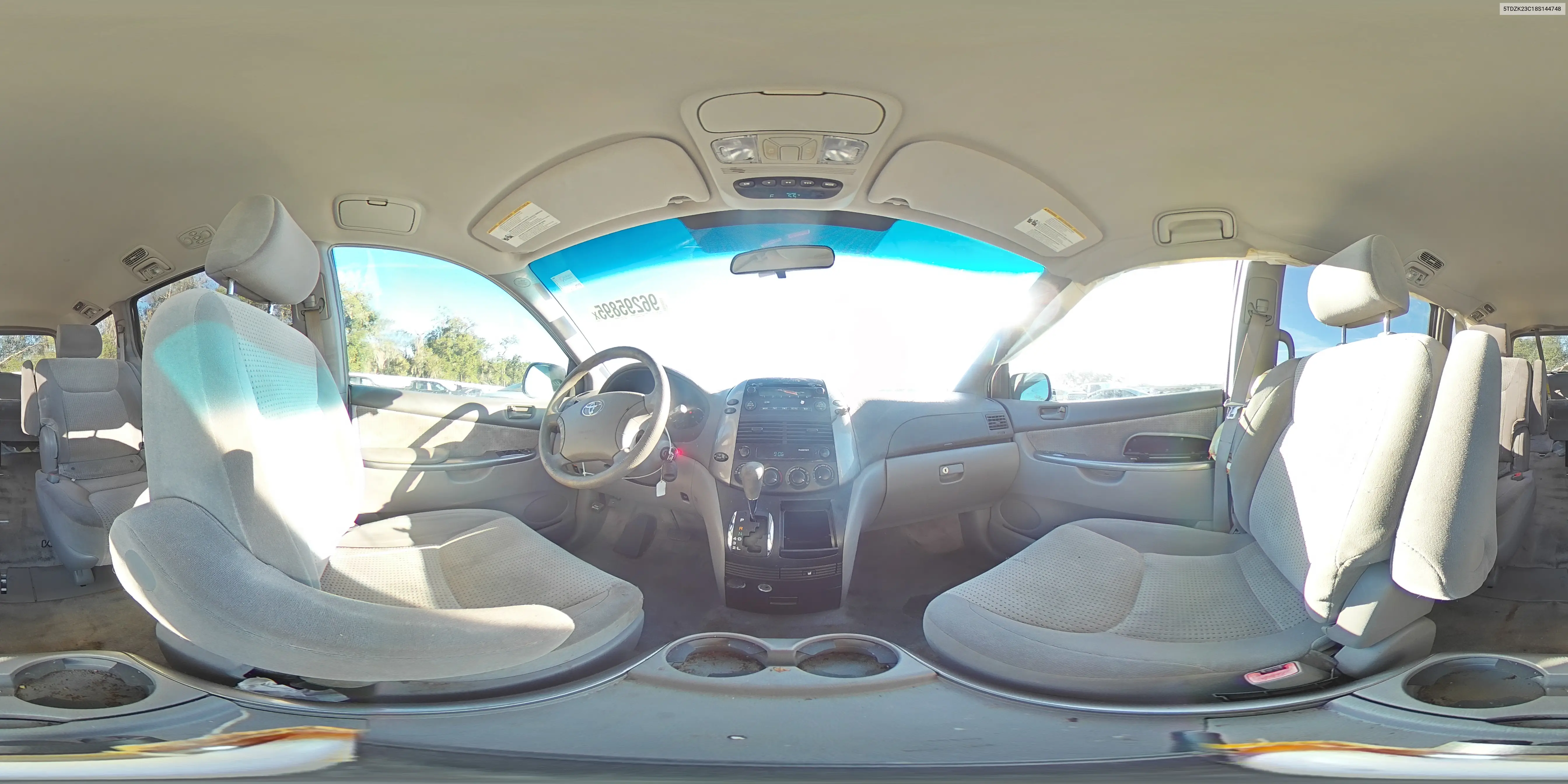 5TDZK23C18S144748 2008 Toyota Sienna Ce