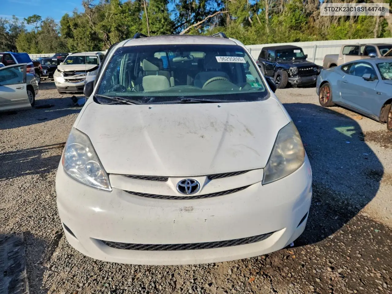 5TDZK23C18S144748 2008 Toyota Sienna Ce