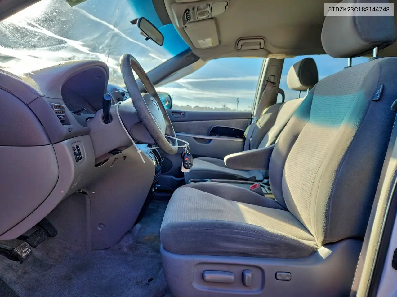 5TDZK23C18S144748 2008 Toyota Sienna Ce