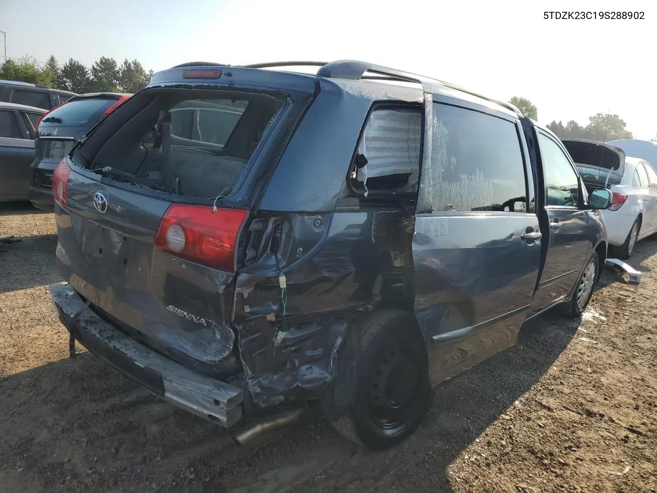 5TDZK23C19S288902 2009 Toyota Sienna Ce