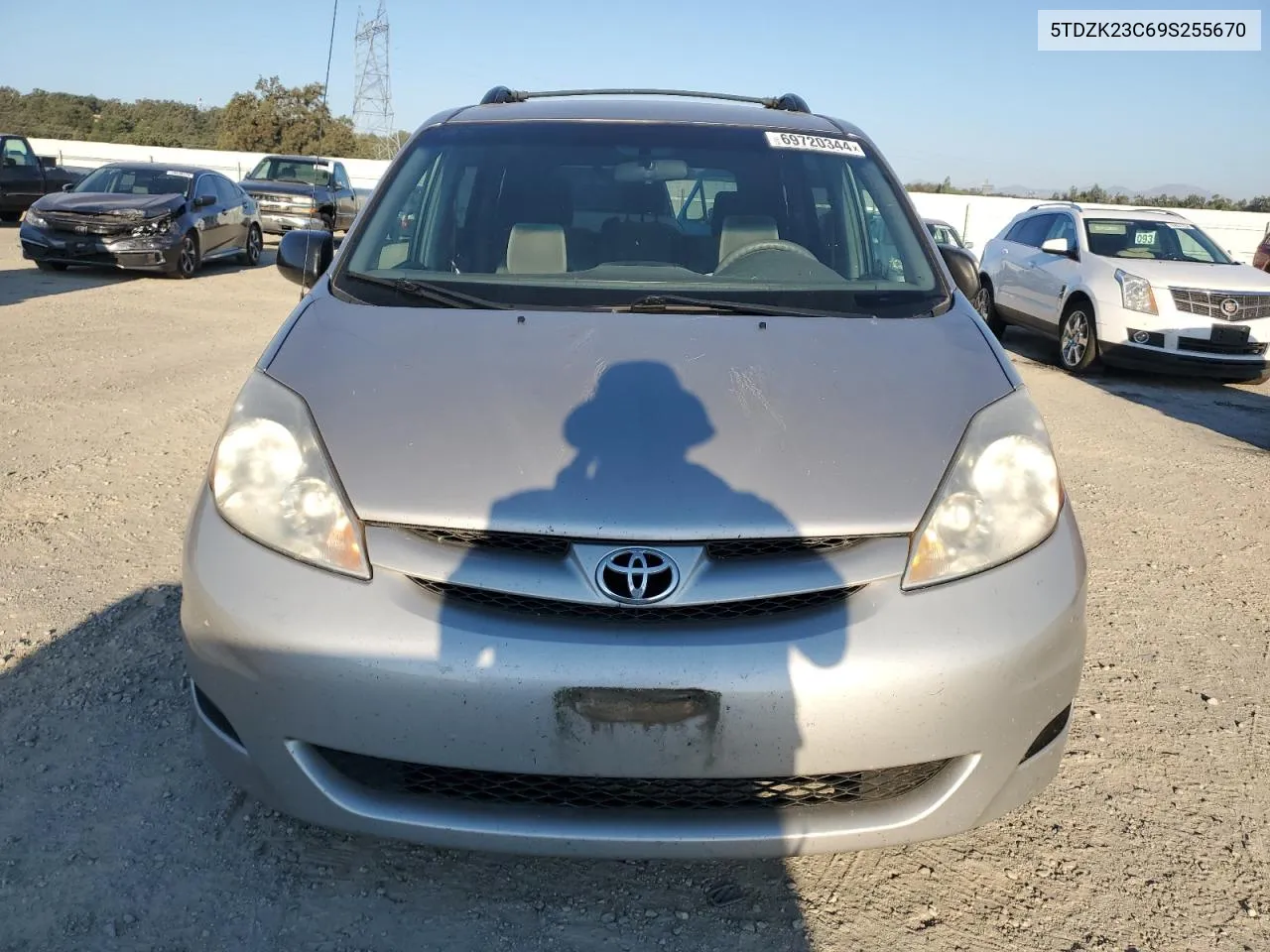 5TDZK23C69S255670 2009 Toyota Sienna Ce