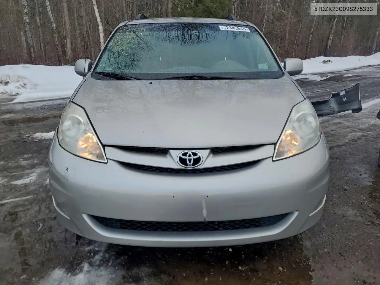 5TDZK23C09S275333 2009 Toyota Sienna Ce