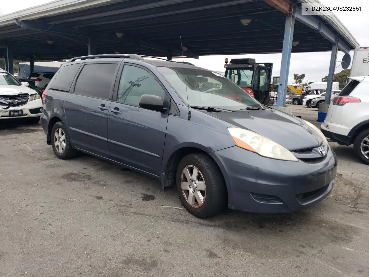 5TDZK23C49S232551 2009 Toyota Sienna Ce