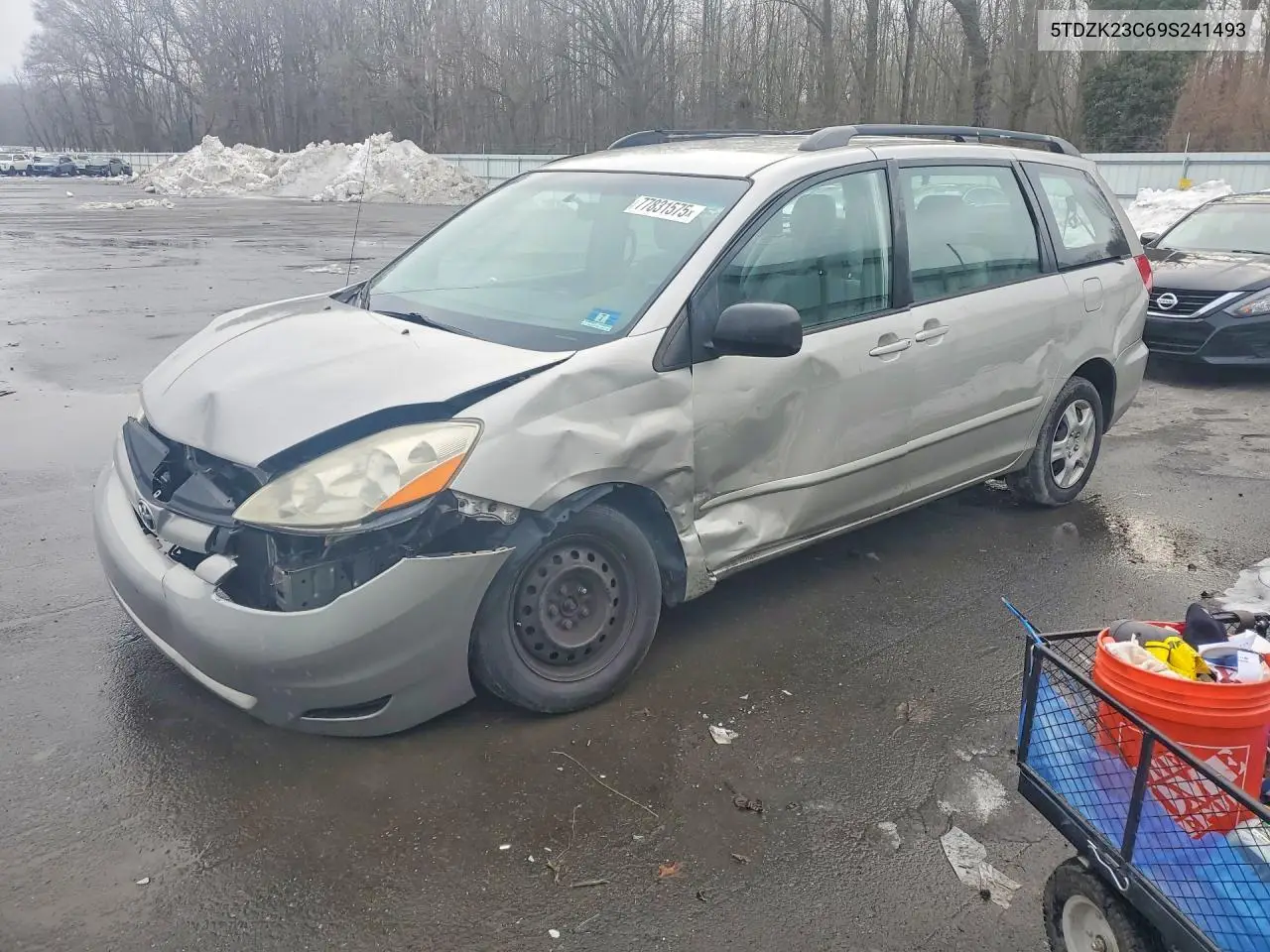 5TDZK23C69S241493 2009 Toyota Sienna Ce