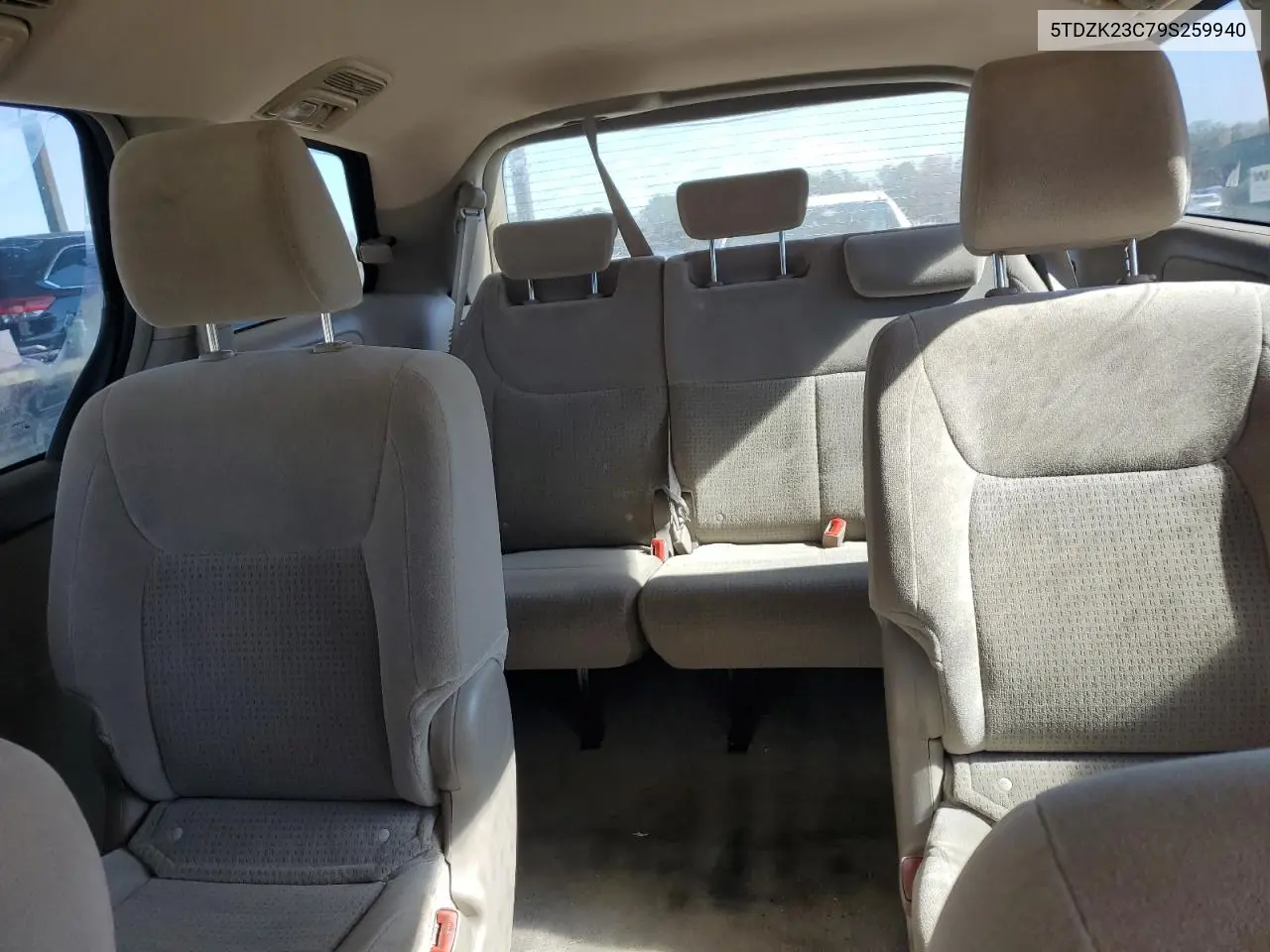 5TDZK23C79S259940 2009 Toyota Sienna Ce