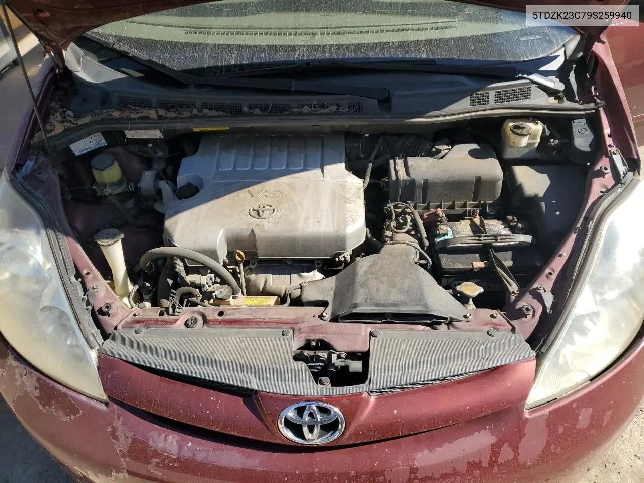 5TDZK23C79S259940 2009 Toyota Sienna Ce