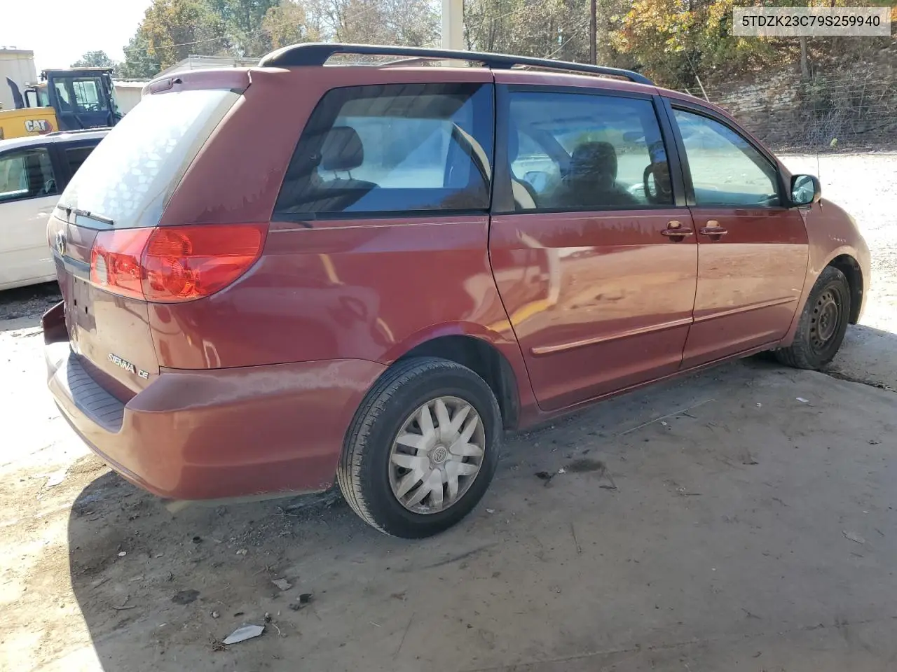 5TDZK23C79S259940 2009 Toyota Sienna Ce