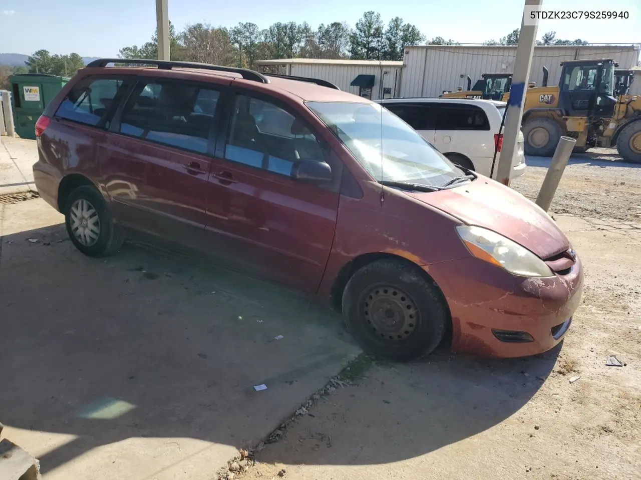 5TDZK23C79S259940 2009 Toyota Sienna Ce