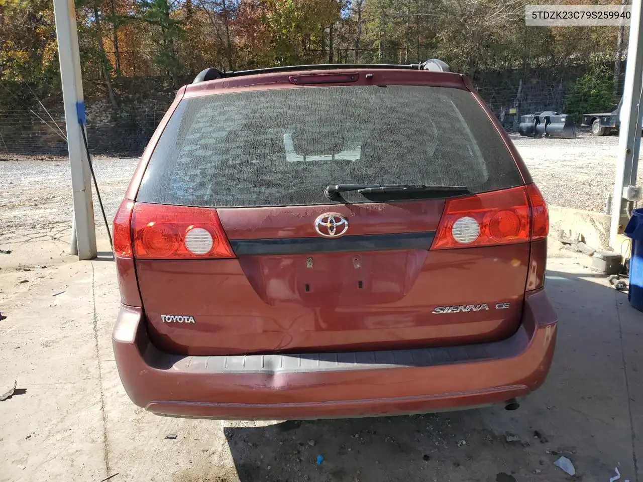 5TDZK23C79S259940 2009 Toyota Sienna Ce