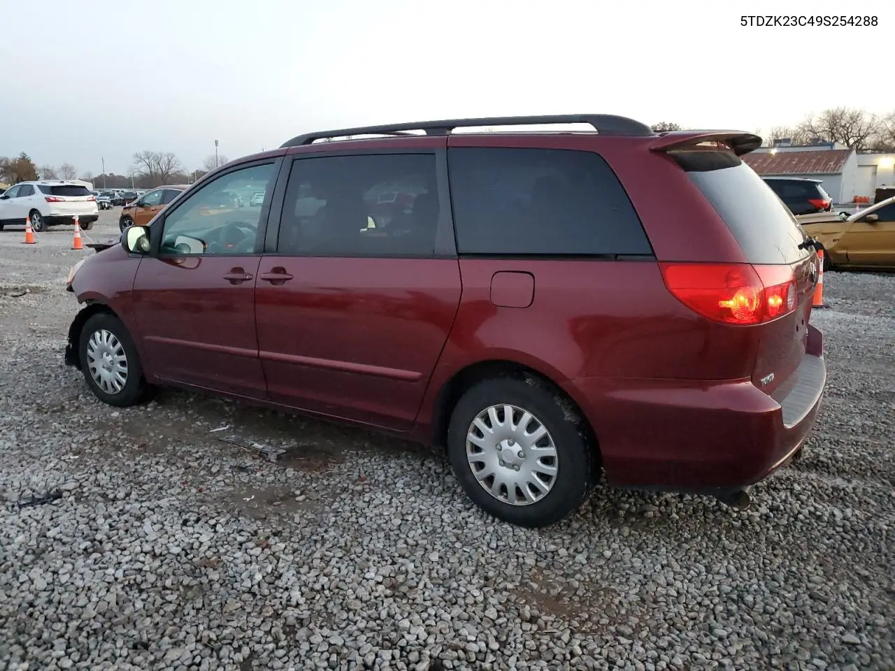 5TDZK23C49S254288 2009 Toyota Sienna Ce