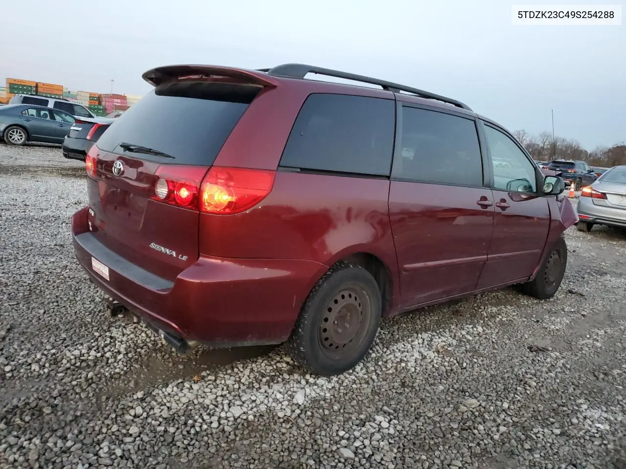 5TDZK23C49S254288 2009 Toyota Sienna Ce