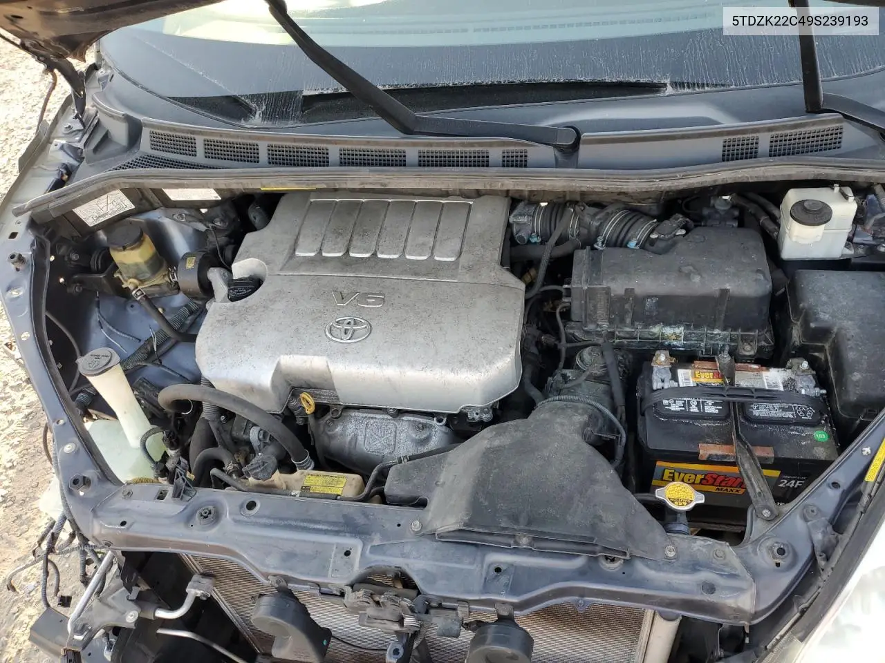 5TDZK22C49S239193 2009 Toyota Sienna Xle