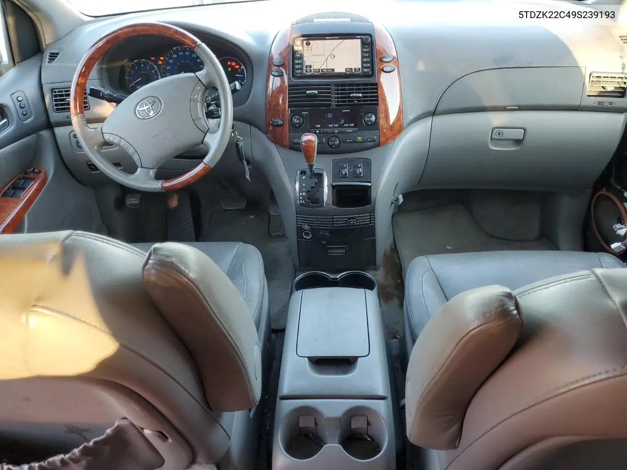 5TDZK22C49S239193 2009 Toyota Sienna Xle