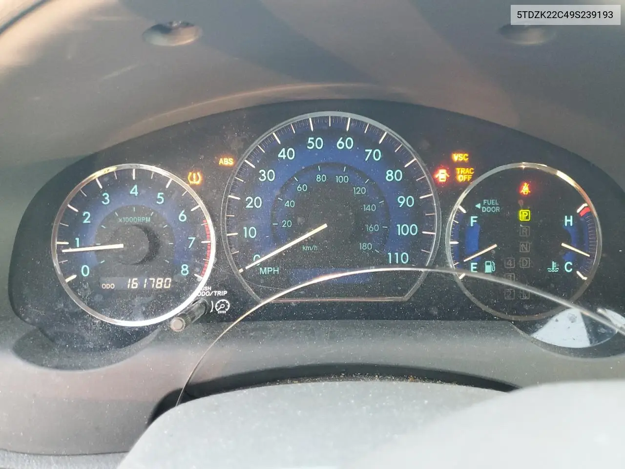 5TDZK22C49S239193 2009 Toyota Sienna Xle