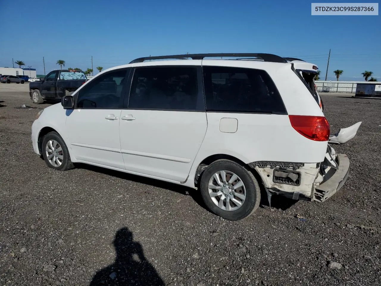 5TDZK23C99S287366 2009 Toyota Sienna Ce
