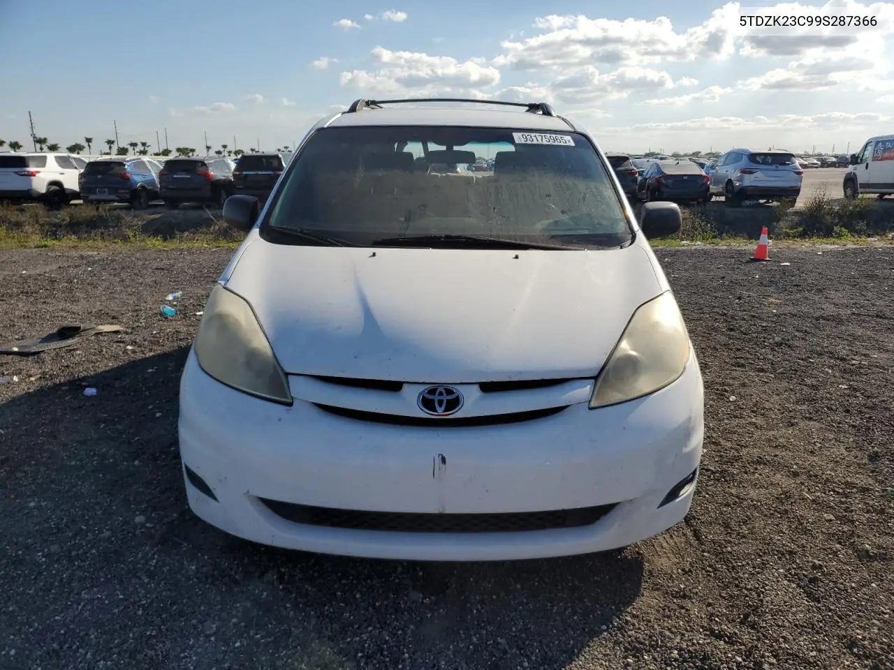 5TDZK23C99S287366 2009 Toyota Sienna Ce