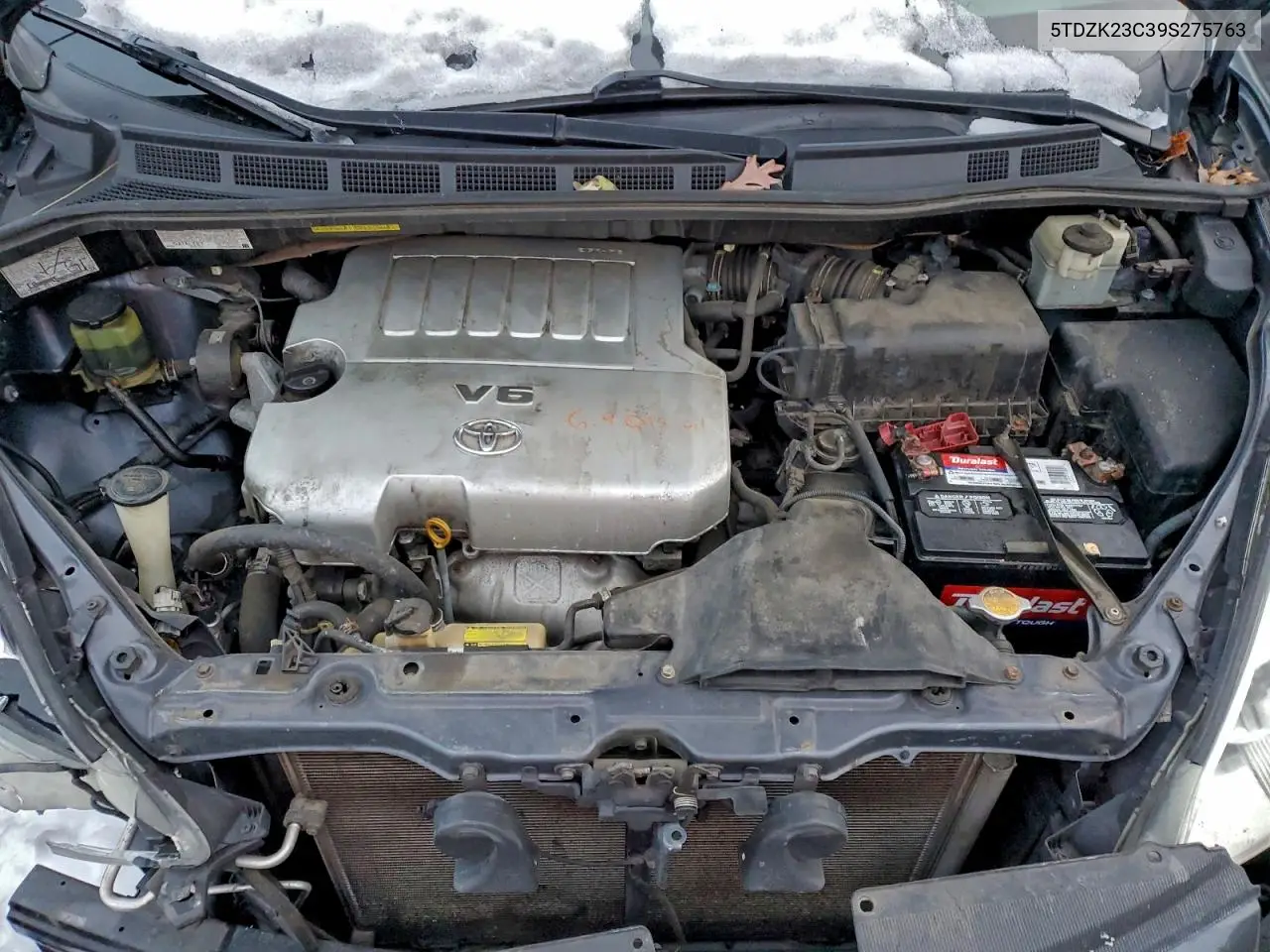 5TDZK23C39S275763 2009 Toyota Sienna Ce