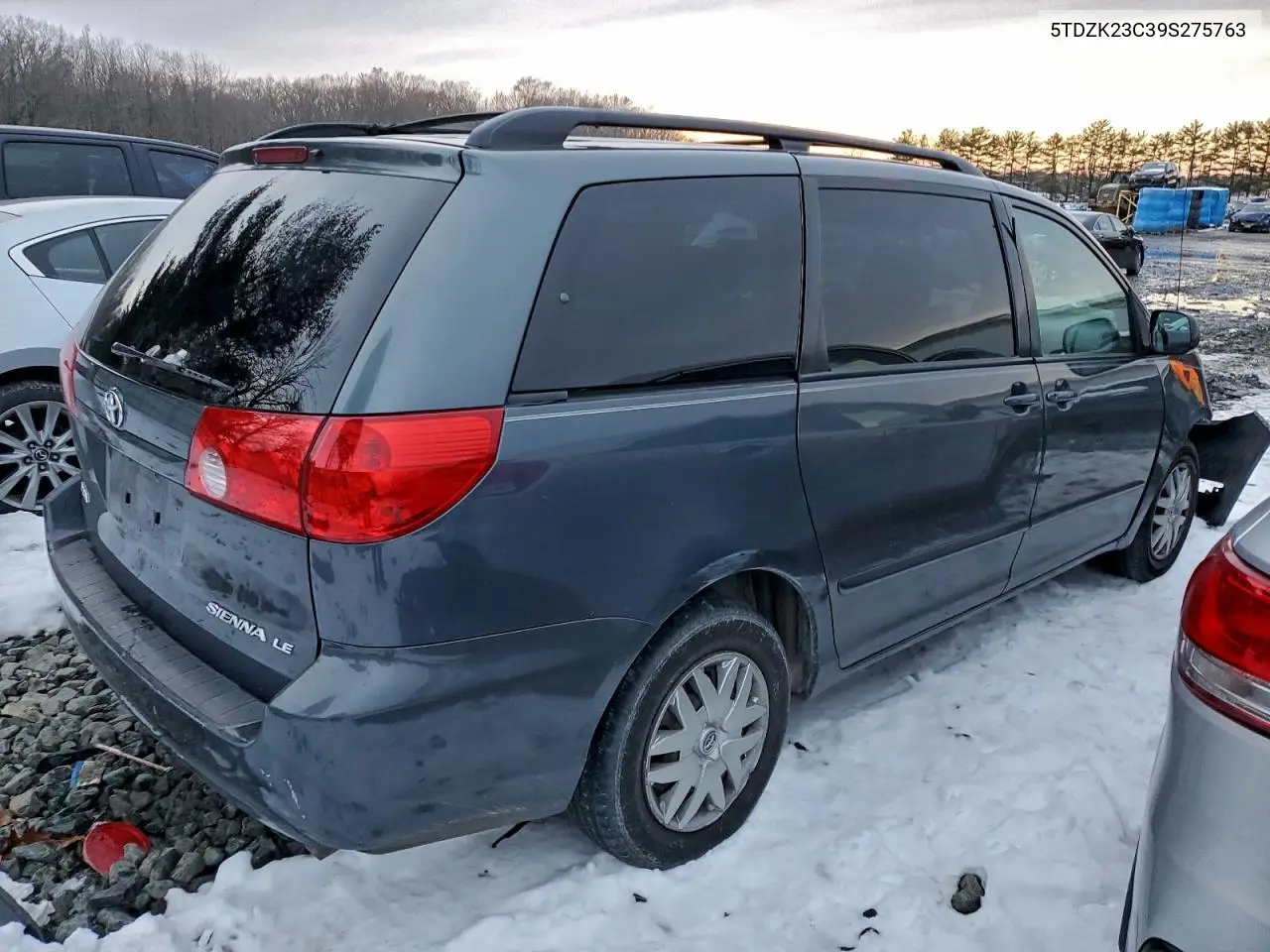 5TDZK23C39S275763 2009 Toyota Sienna Ce