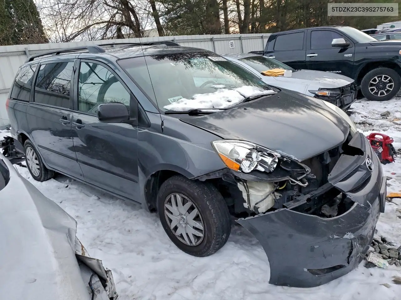 5TDZK23C39S275763 2009 Toyota Sienna Ce