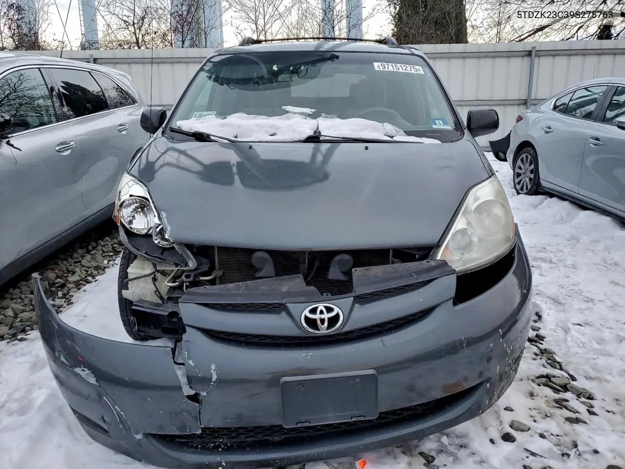 5TDZK23C39S275763 2009 Toyota Sienna Ce