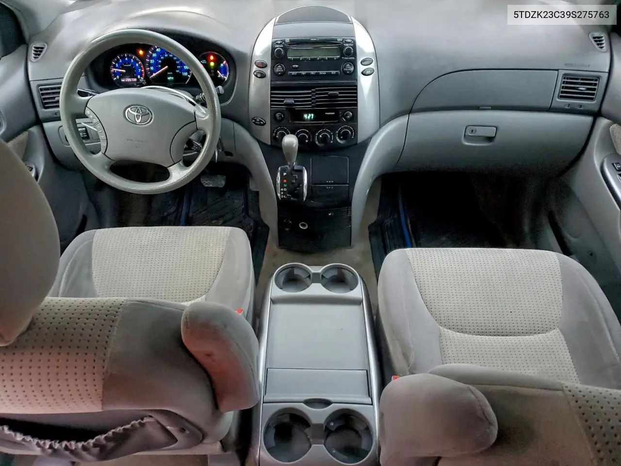 5TDZK23C39S275763 2009 Toyota Sienna Ce