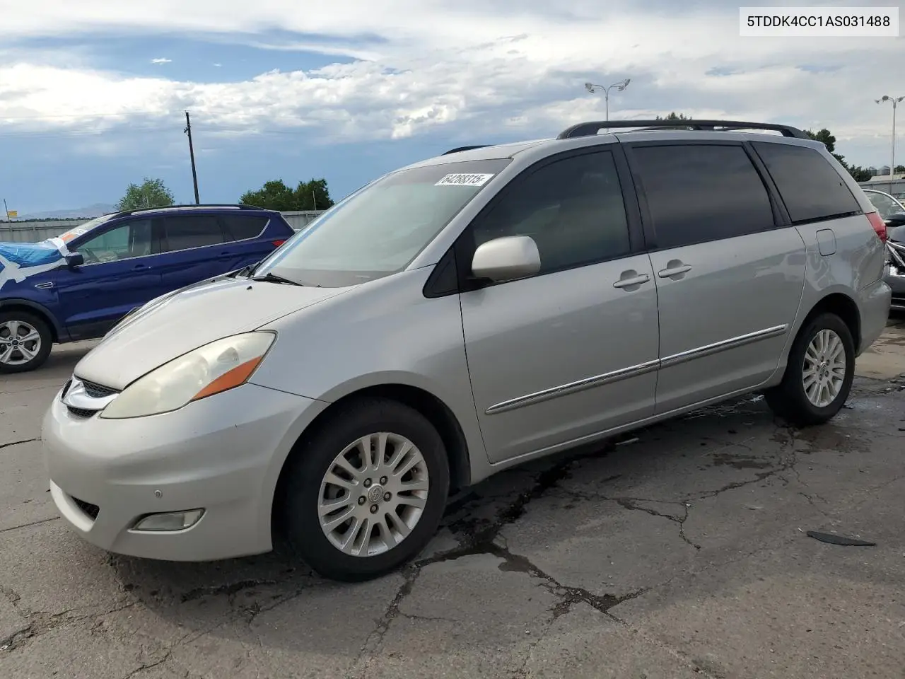 5TDDK4CC1AS031488 2010 Toyota Sienna Xle