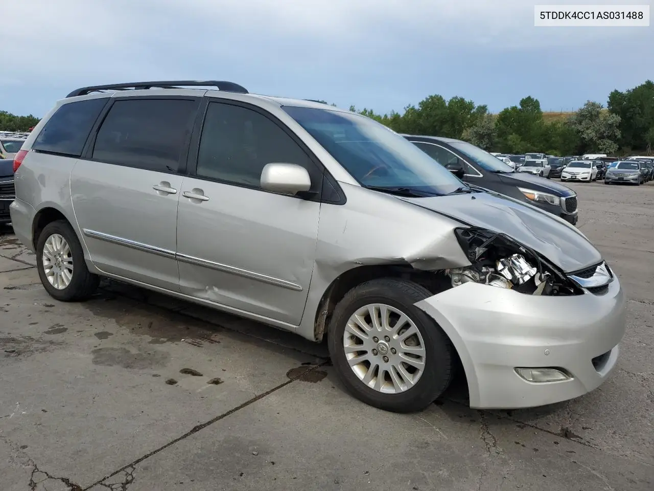 5TDDK4CC1AS031488 2010 Toyota Sienna Xle